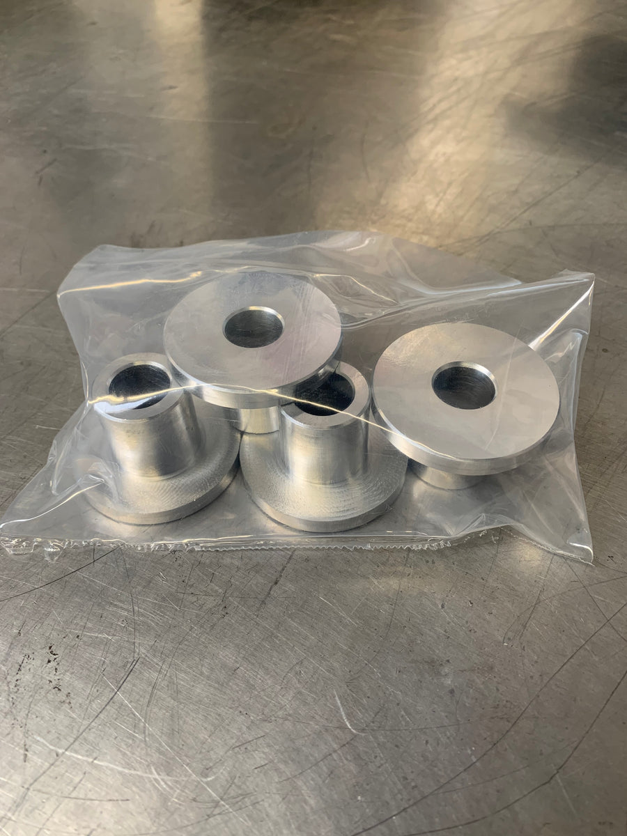 Billet Aluminum Leaf Spring Bushings Funkhouser Race Cars