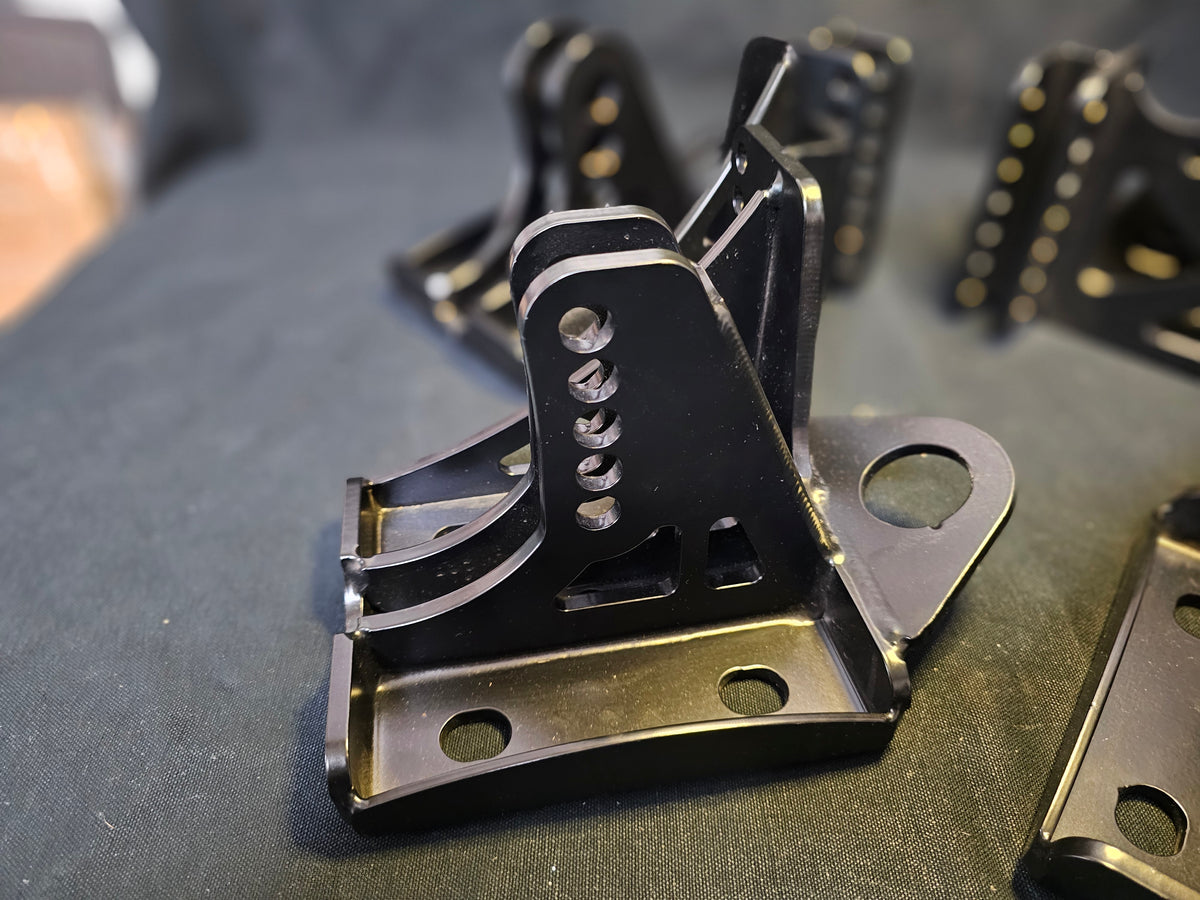 Traction Bar Spring Plate with Billet shock mount XL – Funkhouser Race Cars