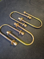 1/2" U-bolts for 3.0" housing