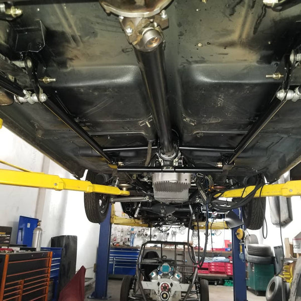 Leaf Spring Relocation 62-67 Chevy 2 Leaf spring relocation kit – Funkhouser Race Cars